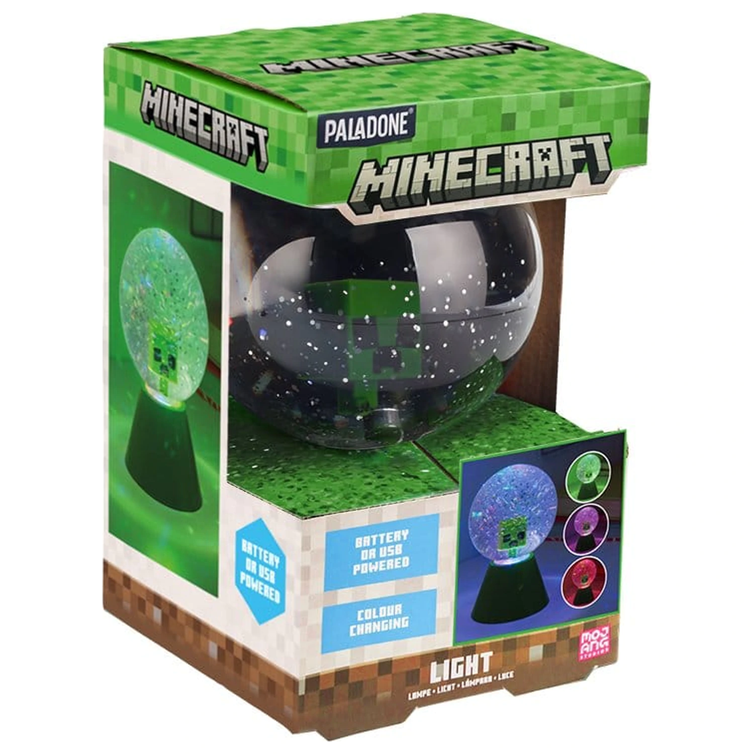Minecraft Glitter Ball LED lámpa termékfotó