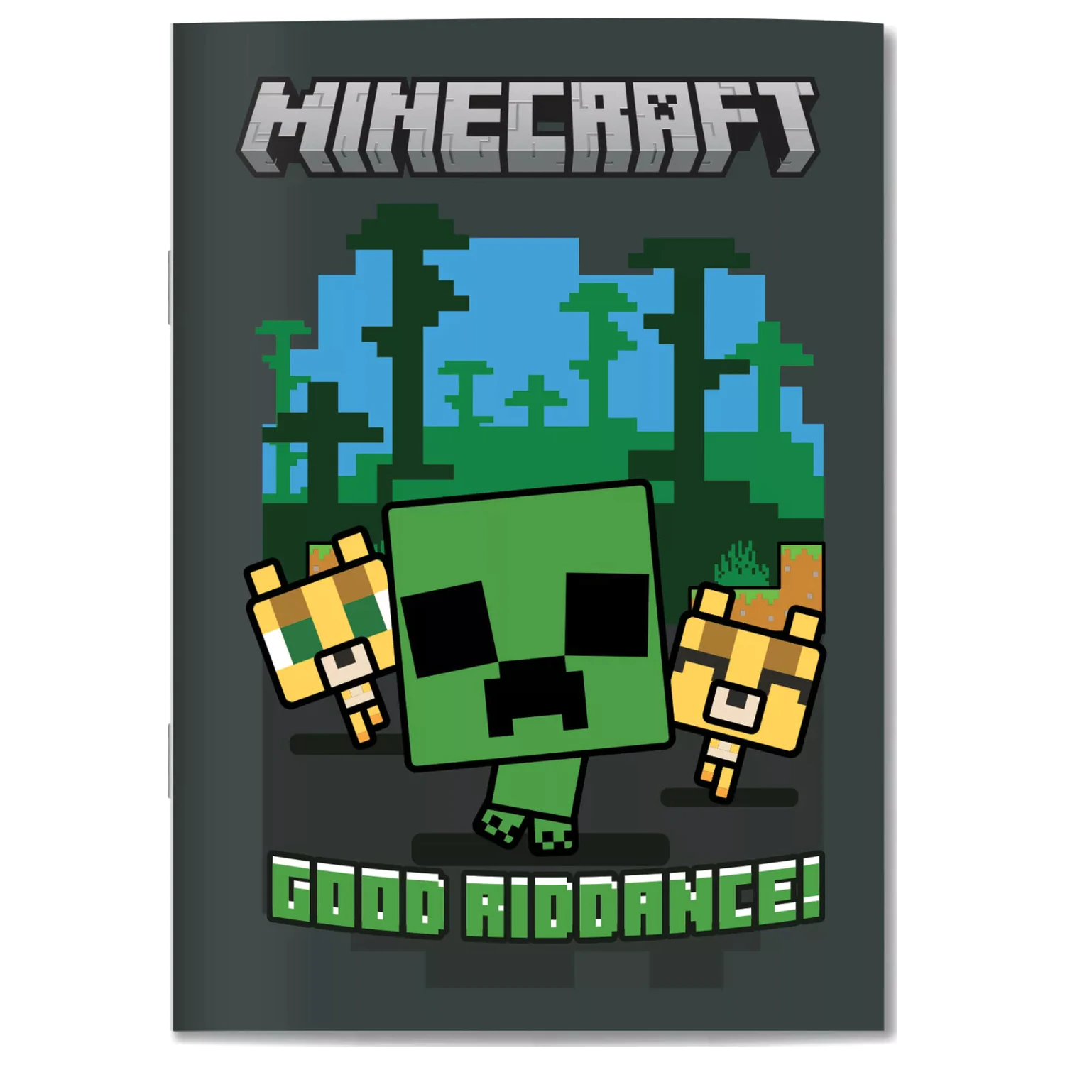 Minecraft Good Riddance B/5 vonalas füzet 40 lapos termékfotó