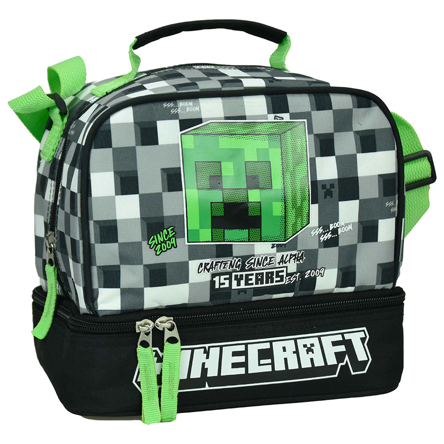 Minecraft Grey Stone thermo uzsonnás táska 21 cm termékfotó