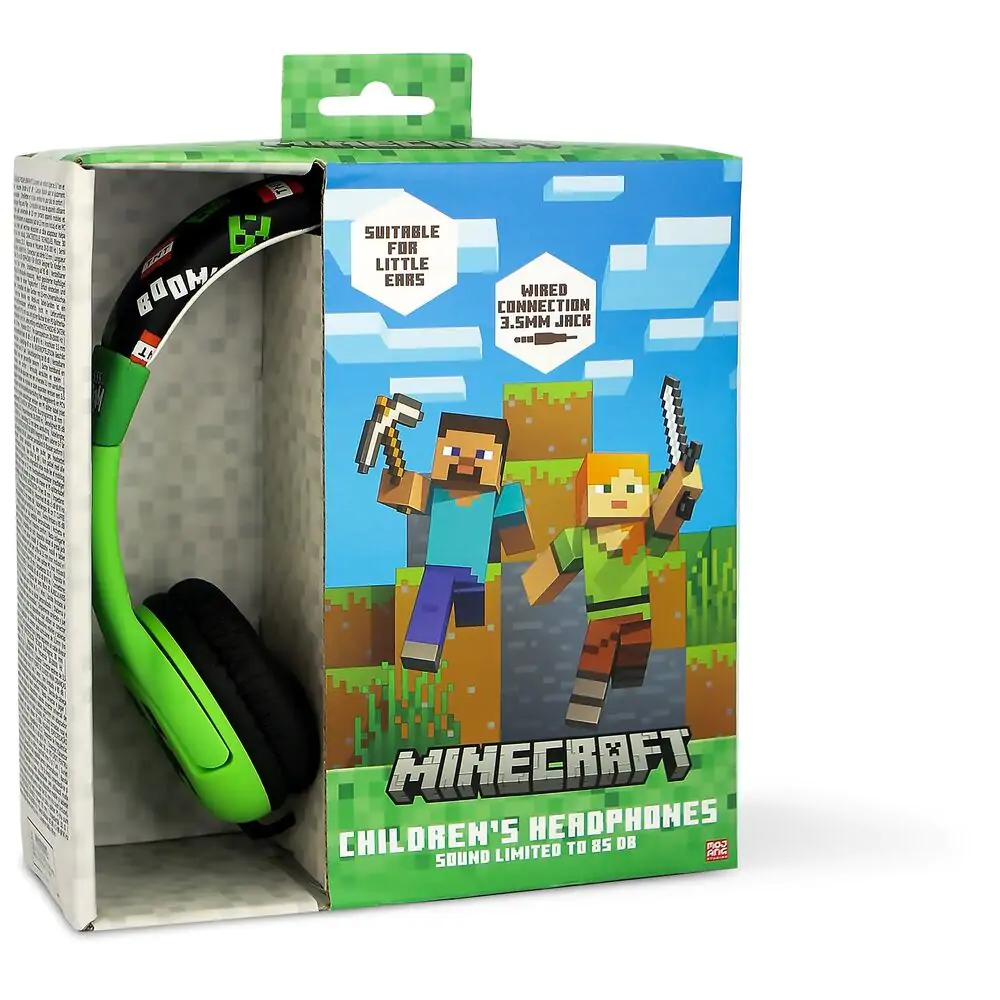 Minecraft kids headphones termékfotó