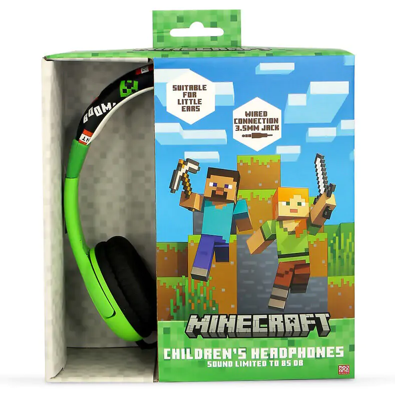 Minecraft kids headphones termékfotó