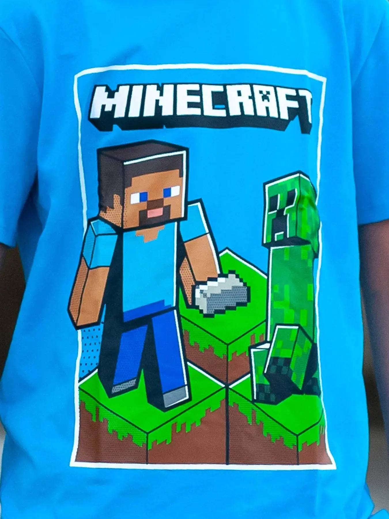 Minecraft gyerek póló termékfotó