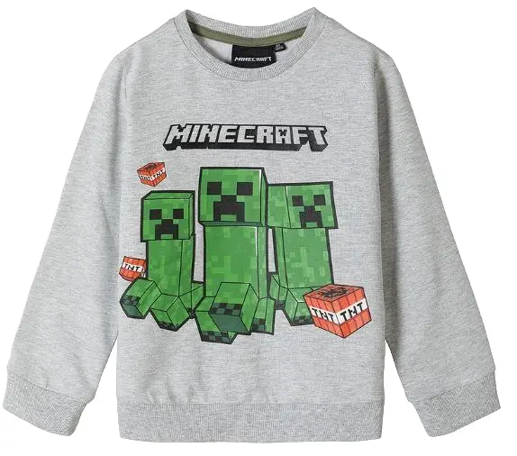 Minecraft gyerek pulóver termékfotó