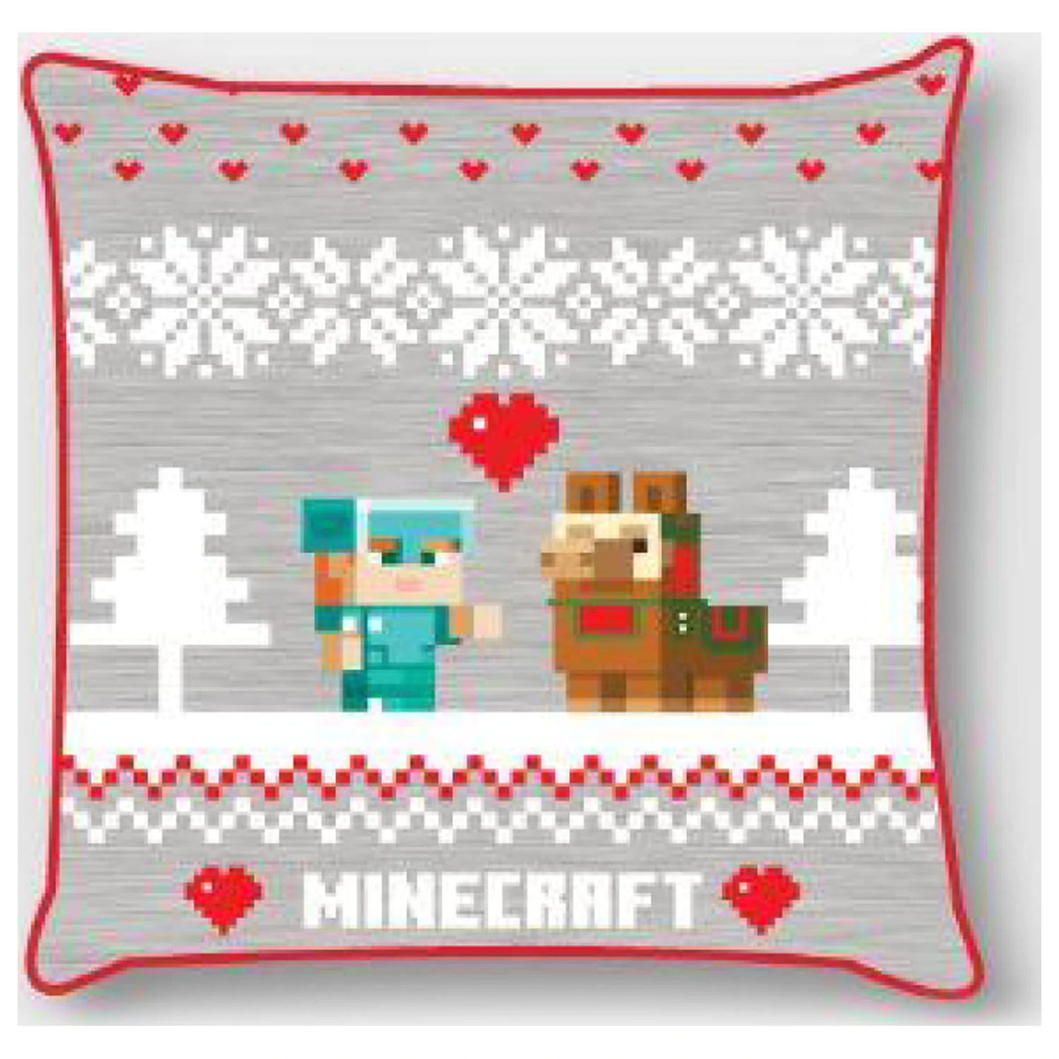 Minecraft Holiday Karácsonyi párnahuzat  termékfotó