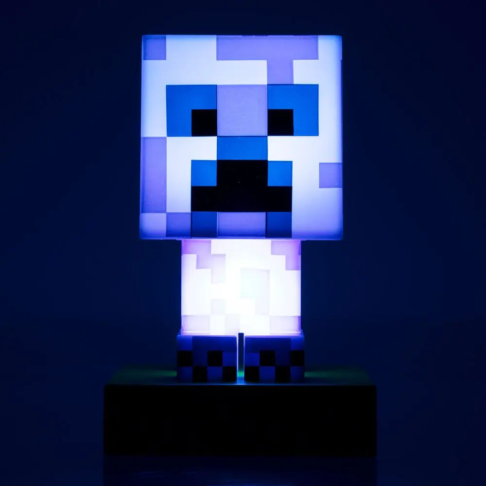 Minecraft Icon Charged Creeper lámpa termékfotó