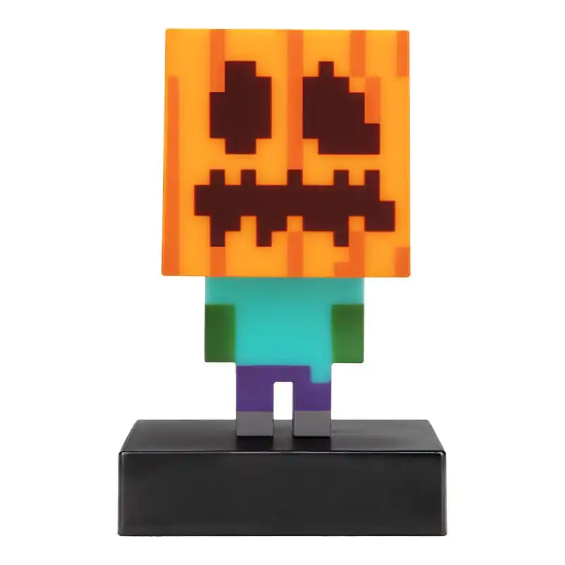 Minecraft Icons Zombie Jack O Lantern lámpa 10 cm  termékfotó