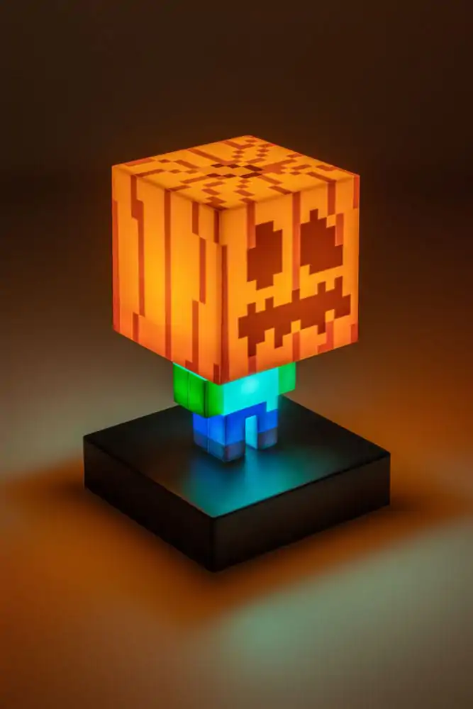 Minecraft Icons Zombie Jack O Lantern lámpa 10 cm  termékfotó
