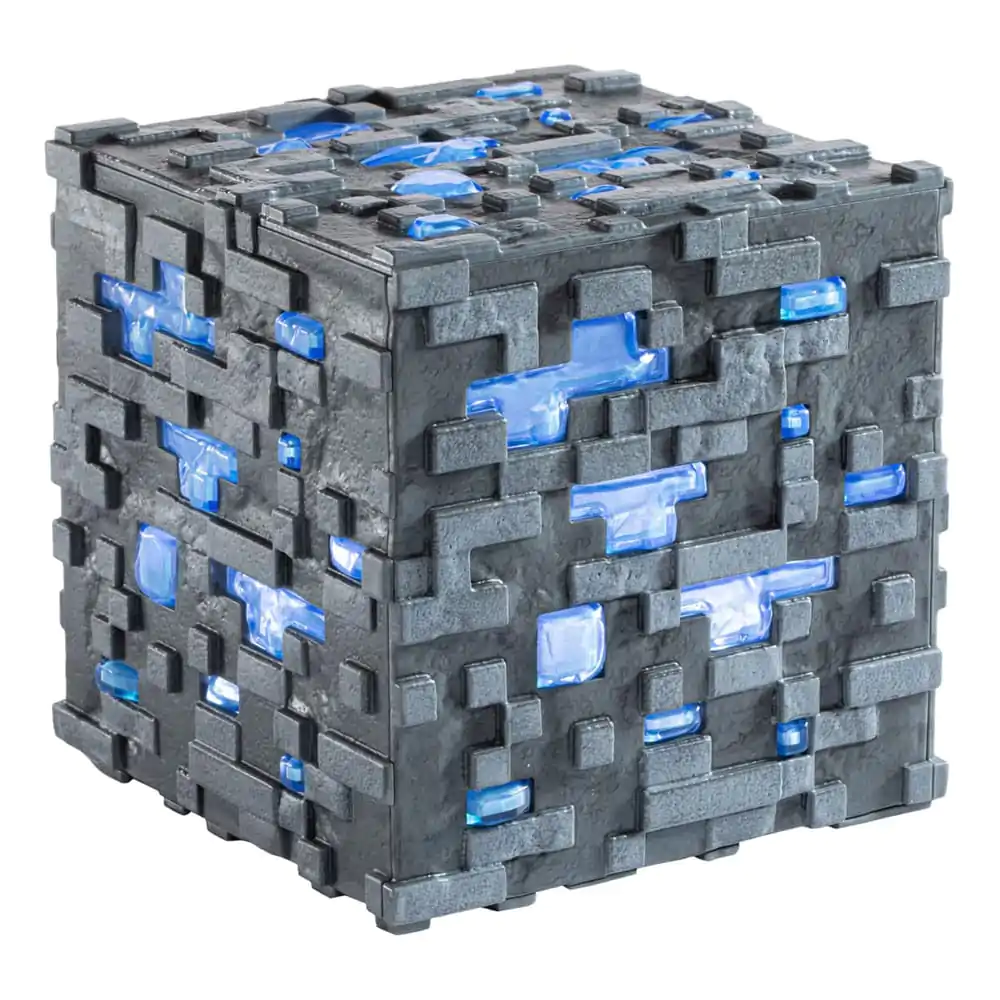 Minecraft Illuminating Diamond Ore Cube replika 10 cm termékfotó