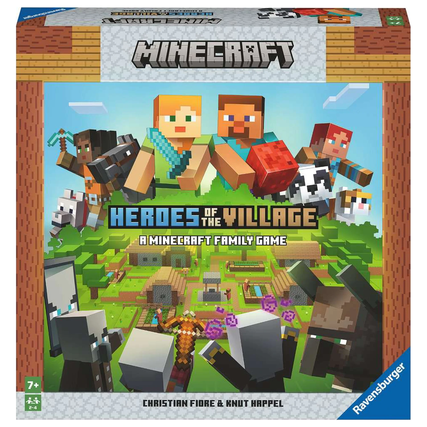 Minecraft JDS Heroes of the Village angol nyelvű társasjáték termékfotó