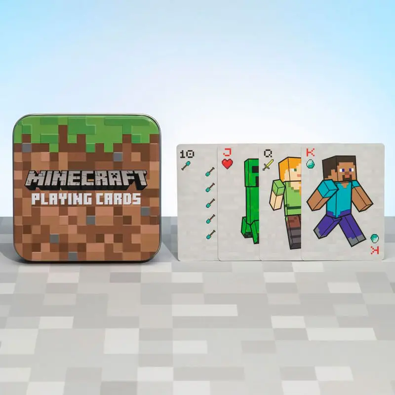 Minecraft kártyapakli termékfotó