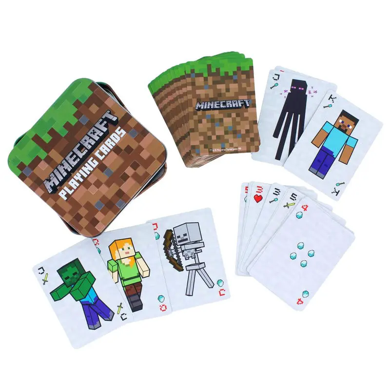 Minecraft kártyapakli termékfotó
