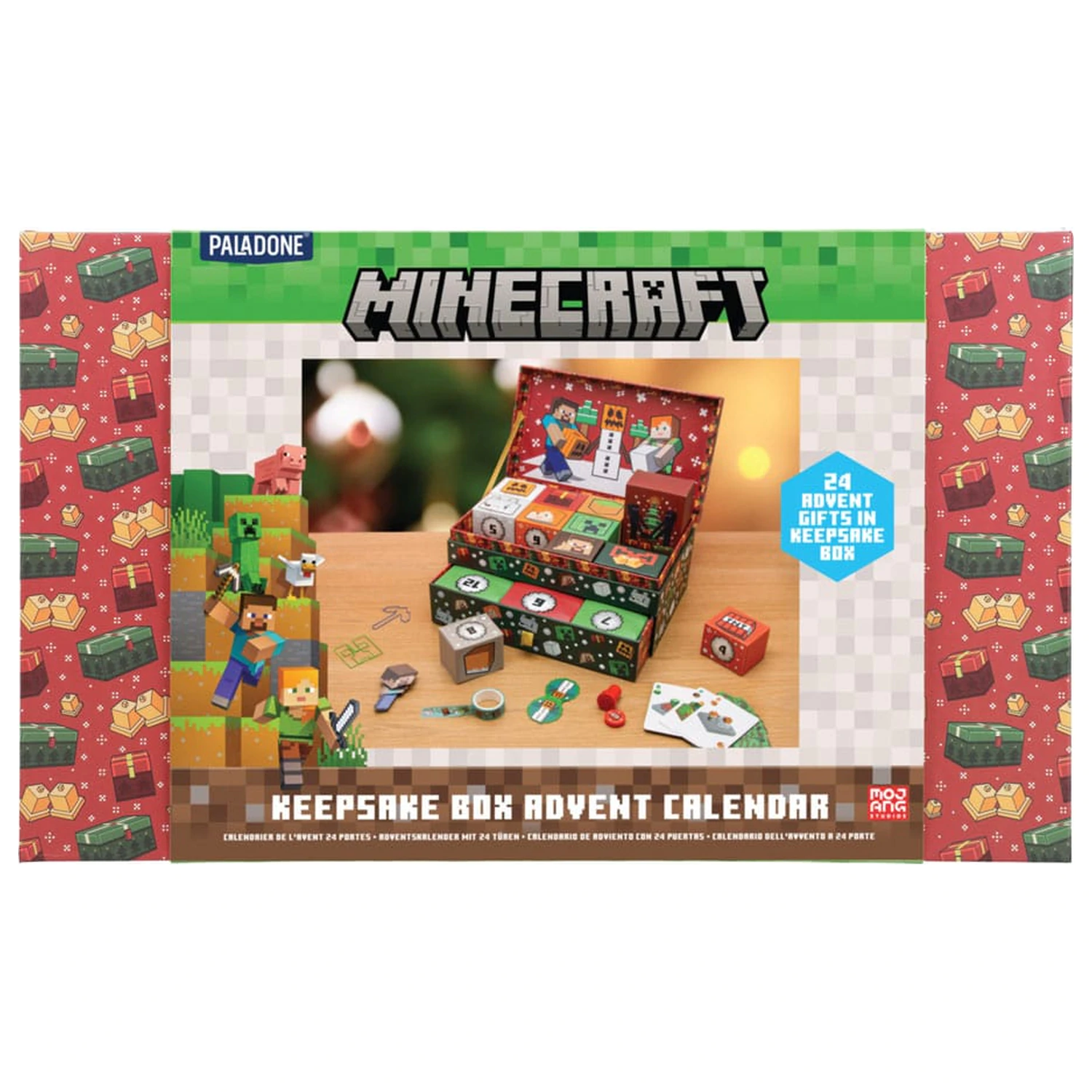 Minecraft Keepsake Box adventi kalendárium termékfotó