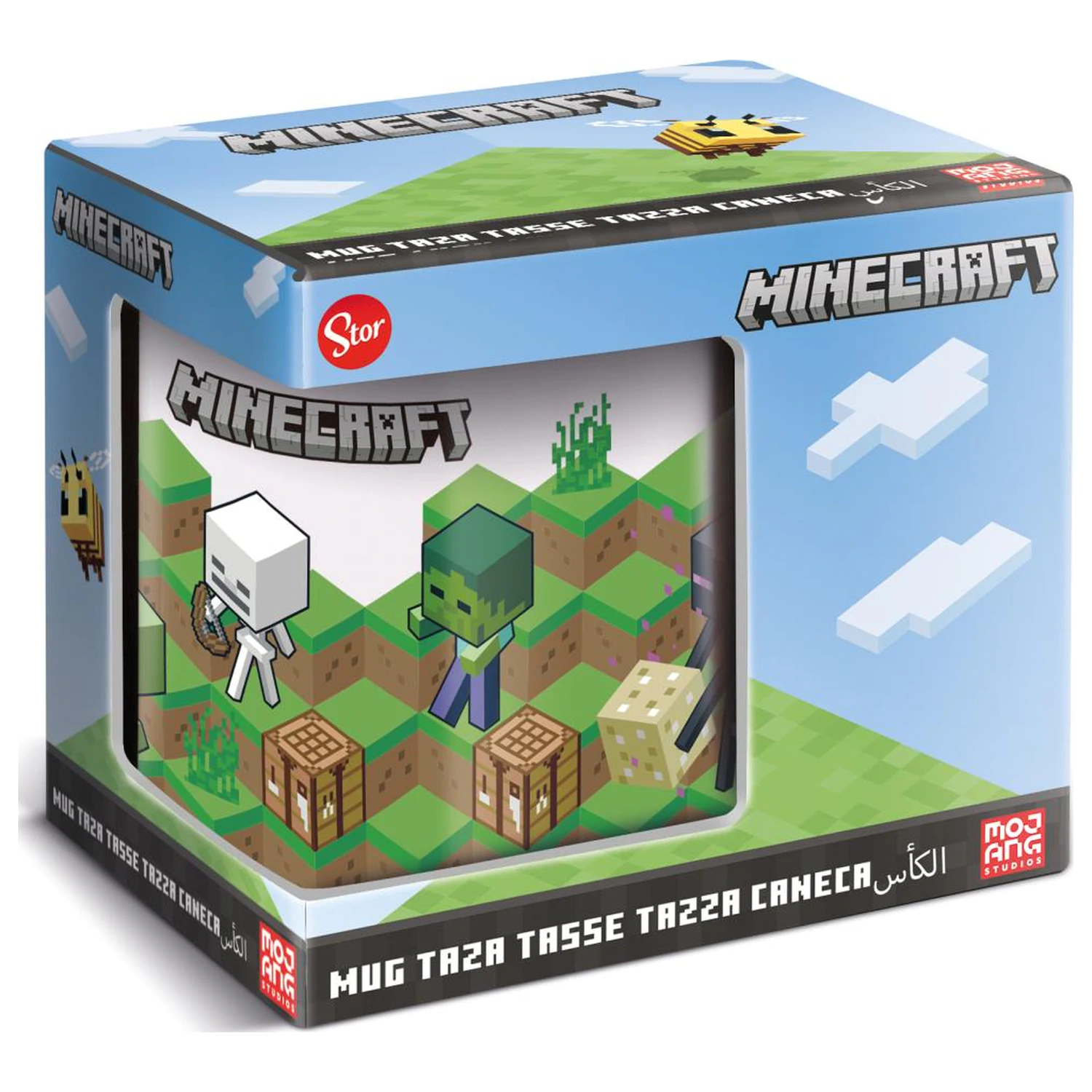 Minecraft kerámiabögre 325ml termékfotó