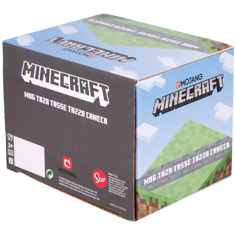 Minecraft kerámiabögre díszdobozban 360ml termékfotó