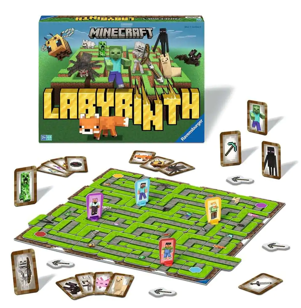 Minecraft Labyrinth társasjáték termékfotó