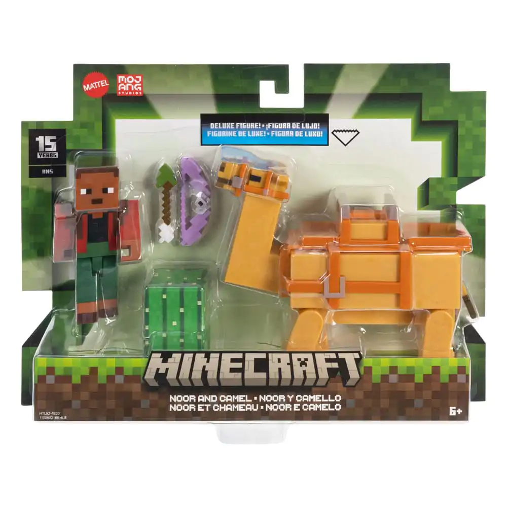 Minecraft Legends Alex vs Camel 2 db-os akciófigura csomag 8 cm termékfotó