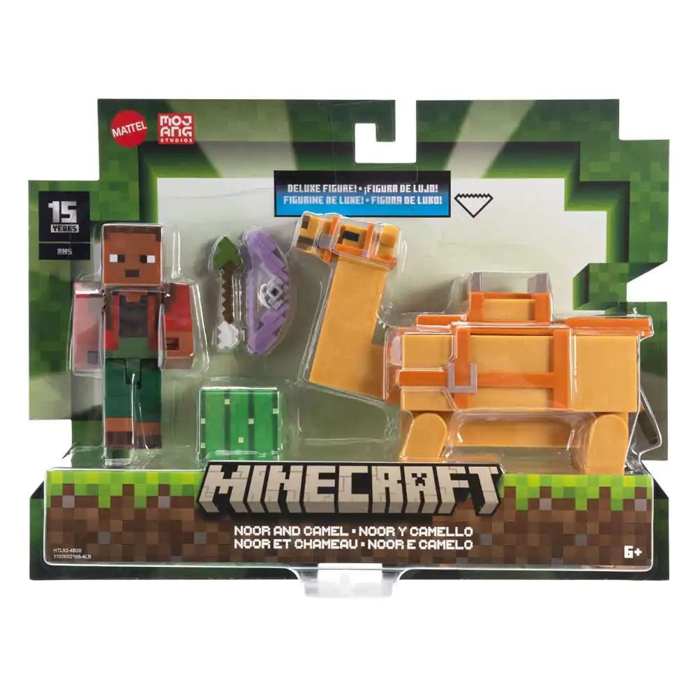 Minecraft Legends Alex vs Camel 2 db-os akciófigura csomag 8 cm termékfotó