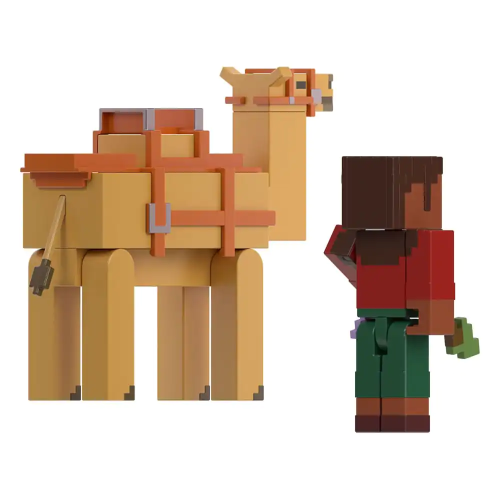 Minecraft Legends Alex vs Camel 2 db-os akciófigura csomag 8 cm termékfotó