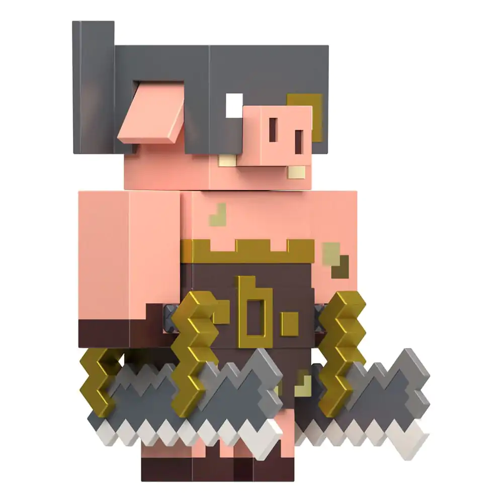 Minecraft Legends Creeper vs Piglin Bruiser 2 db-os akciófigura csomag 8 cm termékfotó