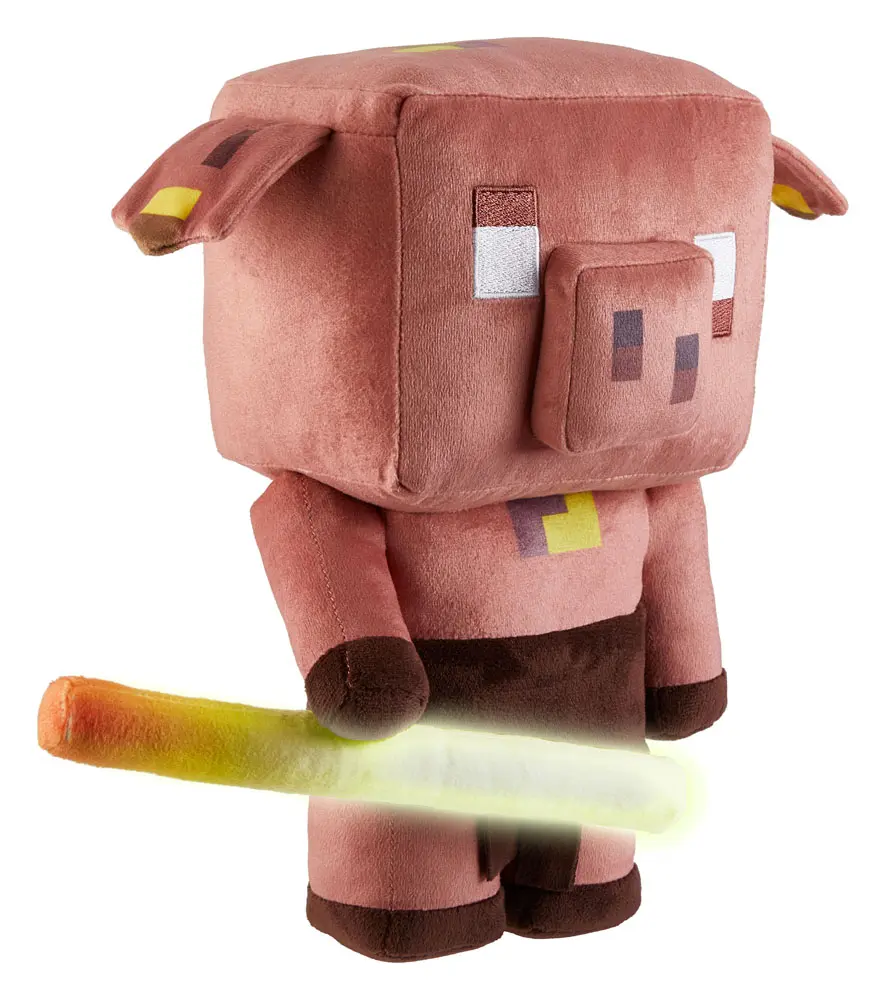 Minecraft Legends Piglin elektromos plüss figura 29 cm termékfotó