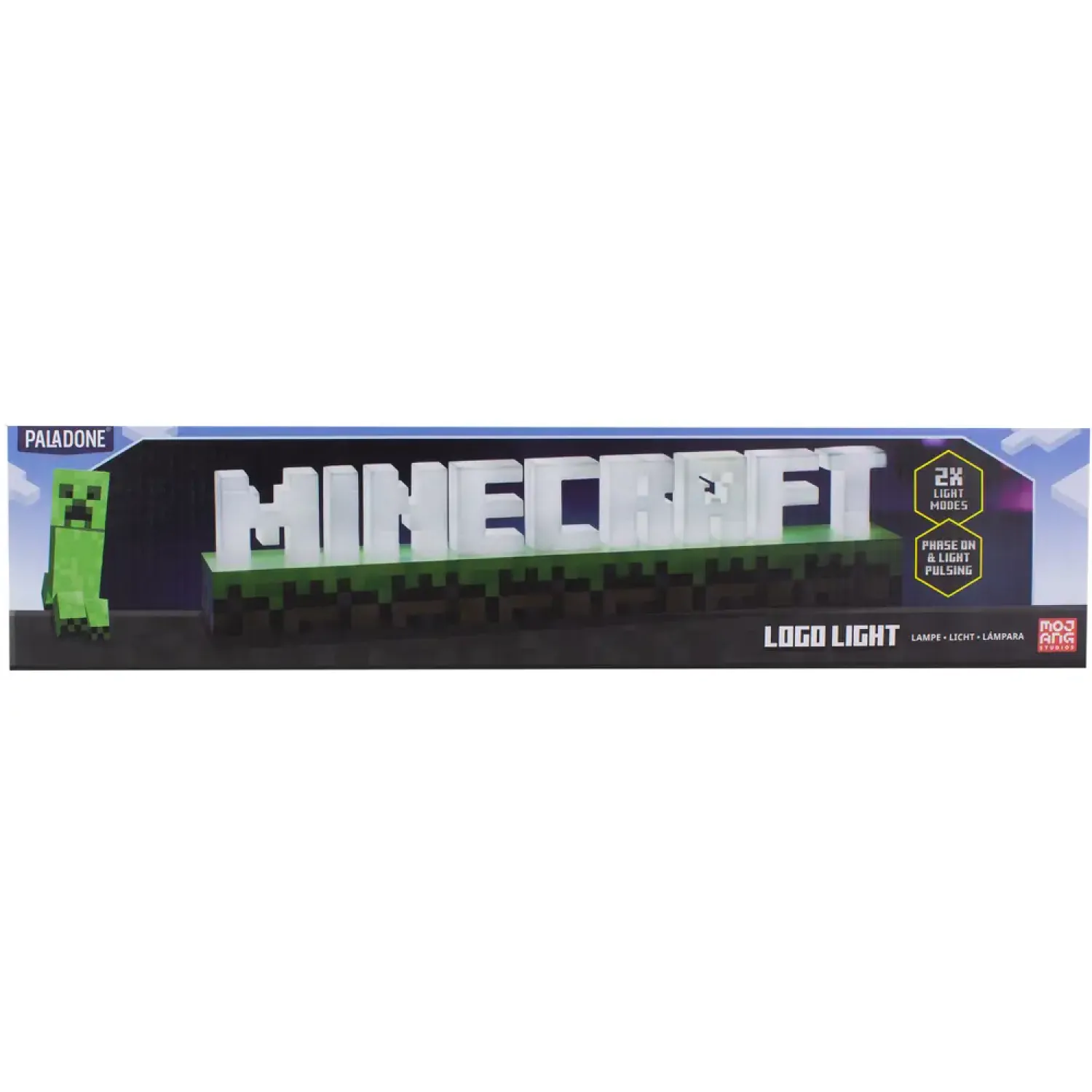 Minecraft Logo lámpa termékfotó