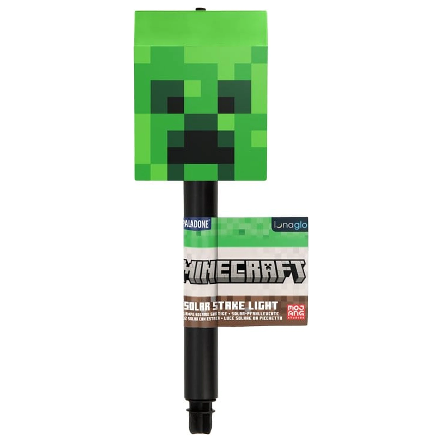Minecraft LunaGlo Creeper napelemes lámpa termékfotó