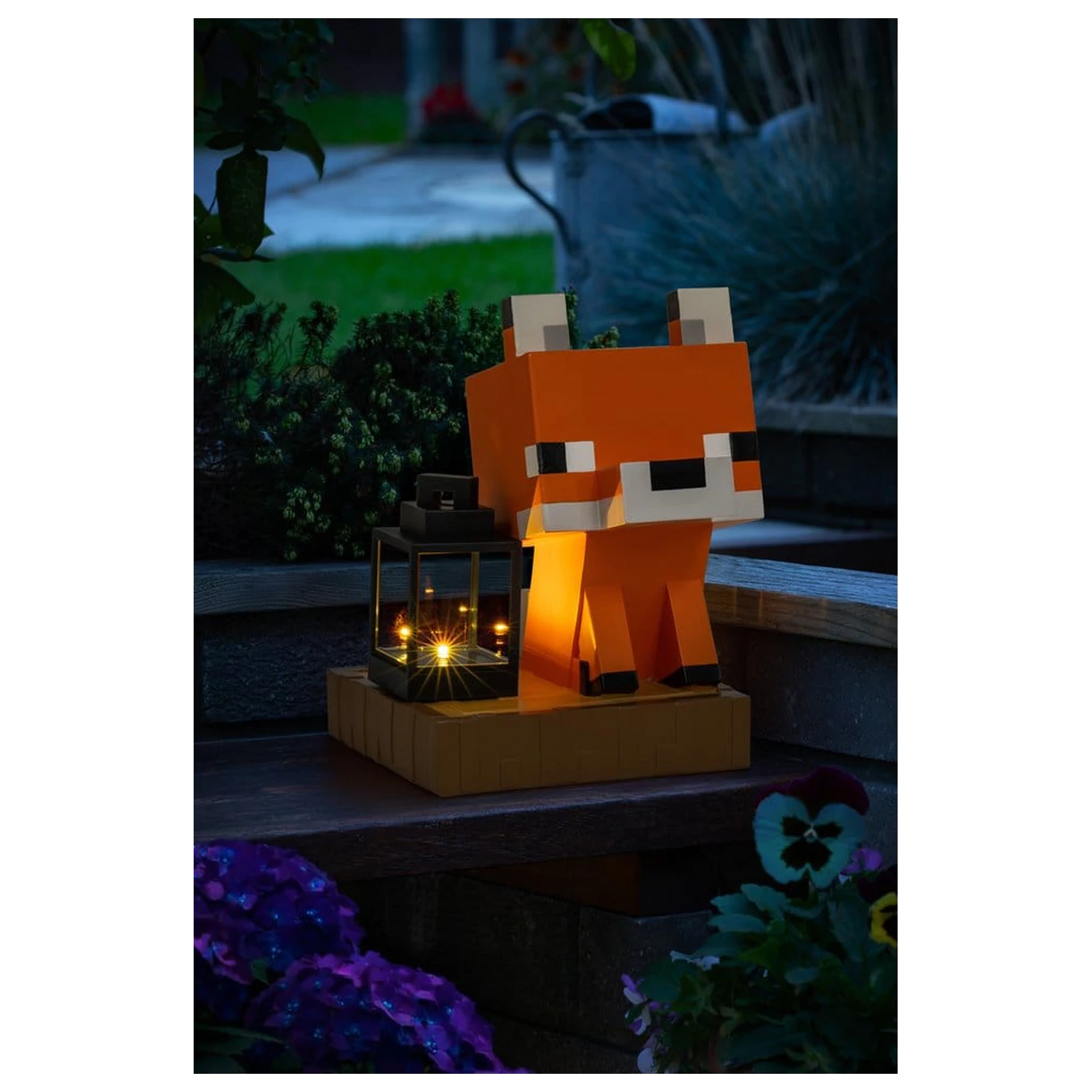Minecraft LunaGlo Fox Gnome  lámpa termékfotó