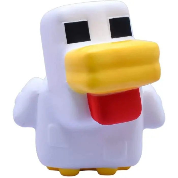 Minecraft Mega Squishme Series 3 Chicken Anti-Stress figura 15 cm termékfotó