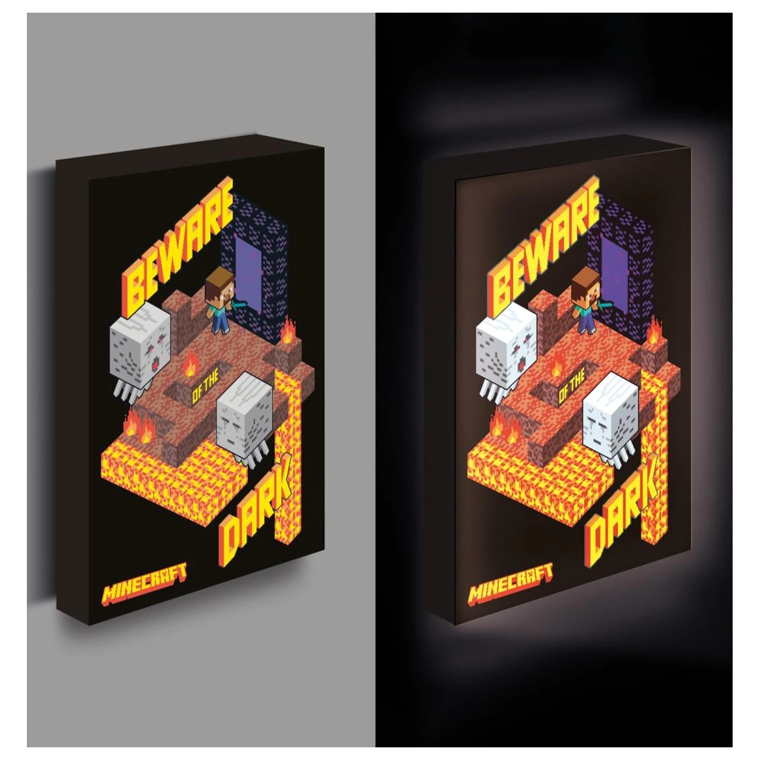 Minecraft megvilágított poszter 40x30 cm termékfotó