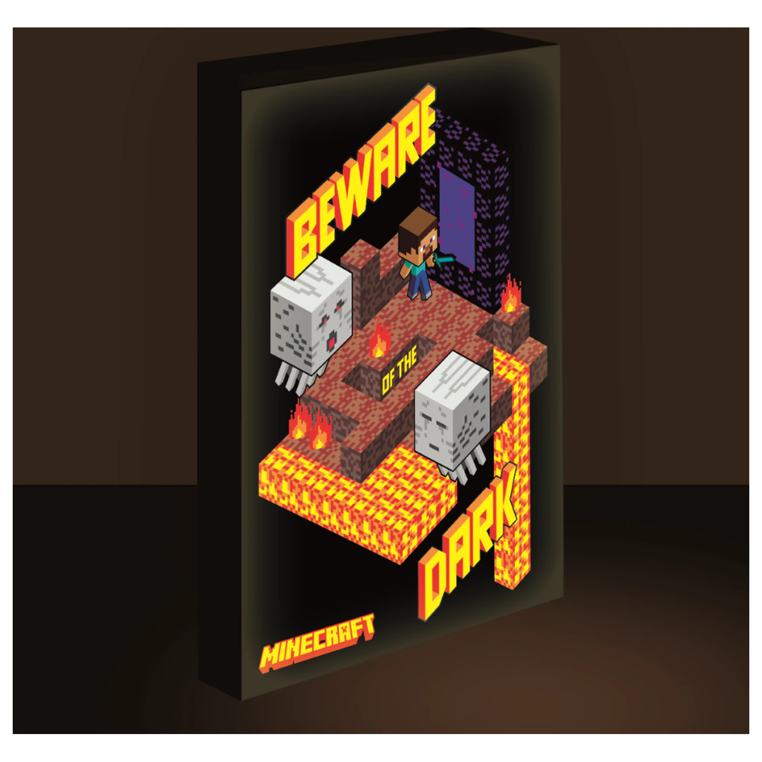 Minecraft megvilágított poszter 40x30 cm termékfotó