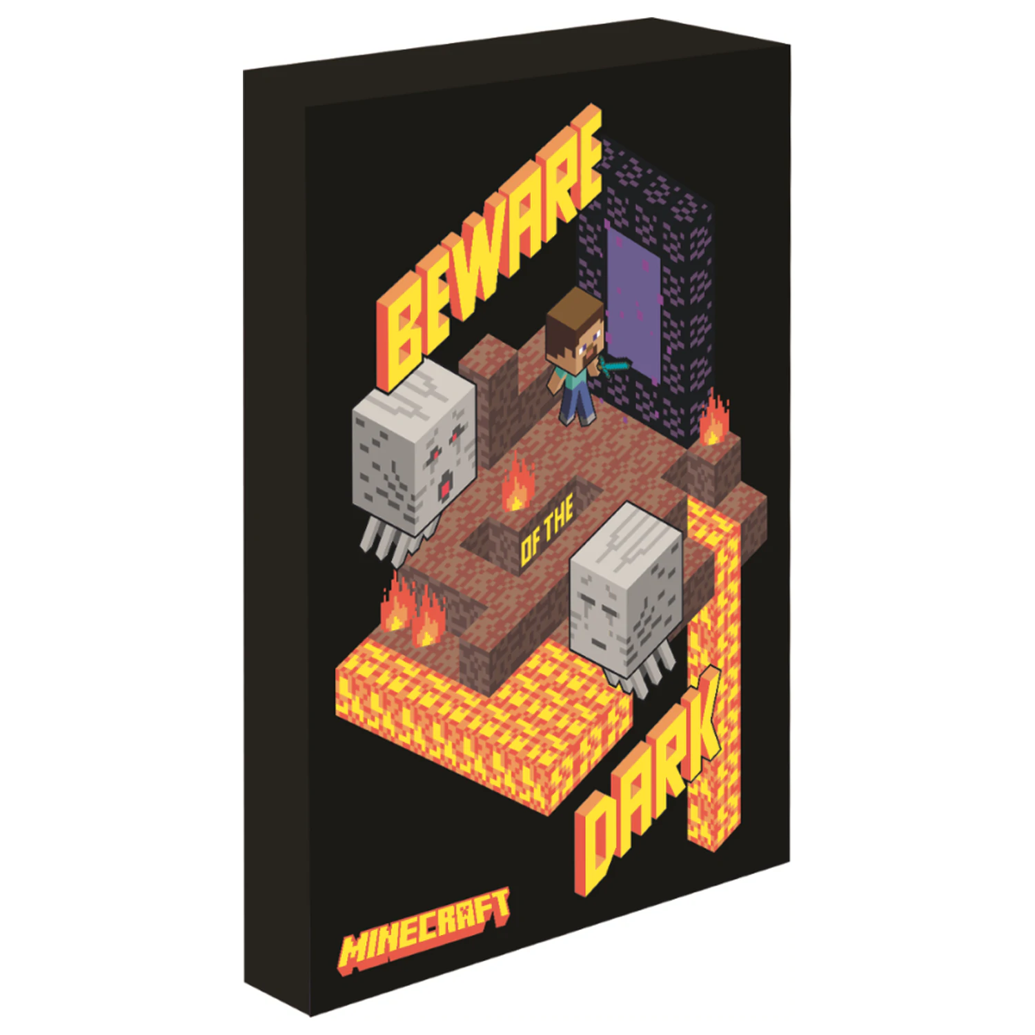 Minecraft megvilágított poszter 40x30 cm termékfotó