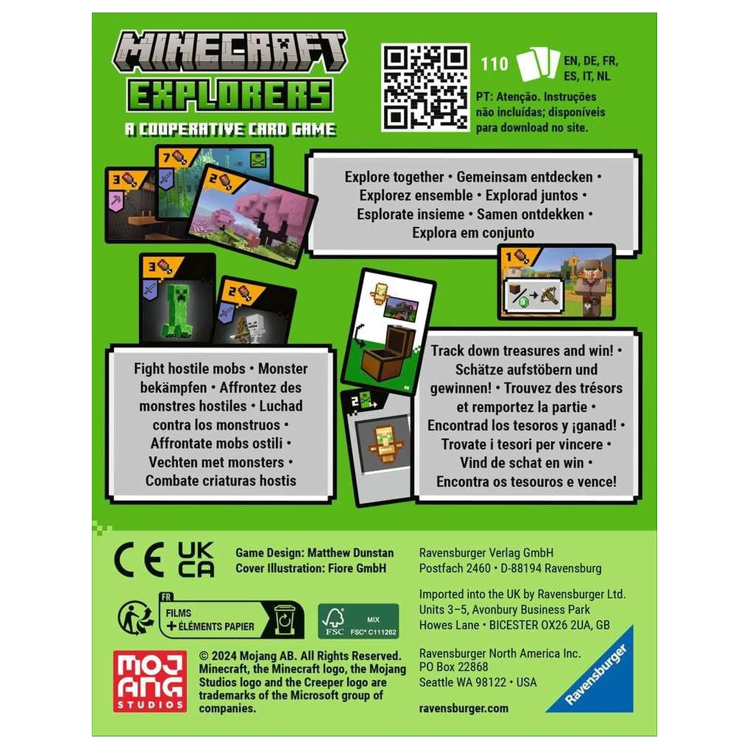 MINECRAFT Minecraft Explorers Cooperative kártyajáték termékfotó