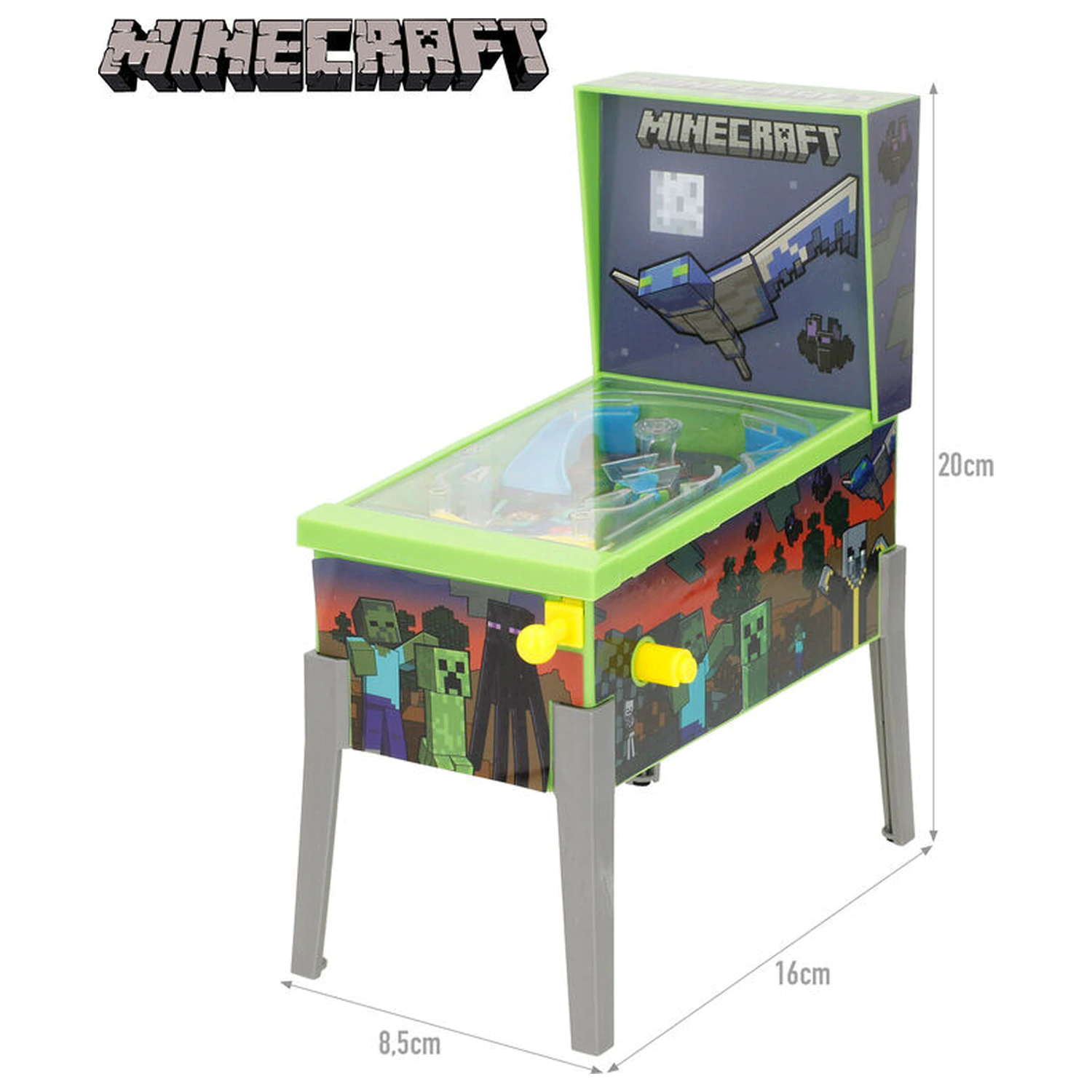 Minecraft mini arcade pinball flipper termékfotó