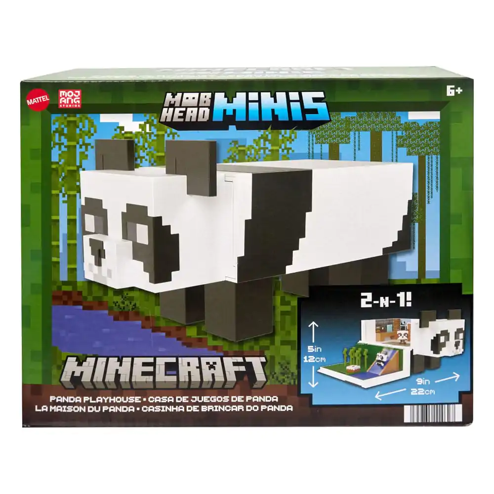 Minecraft Mob Head Minis Spielset Panda Playhouse termékfotó