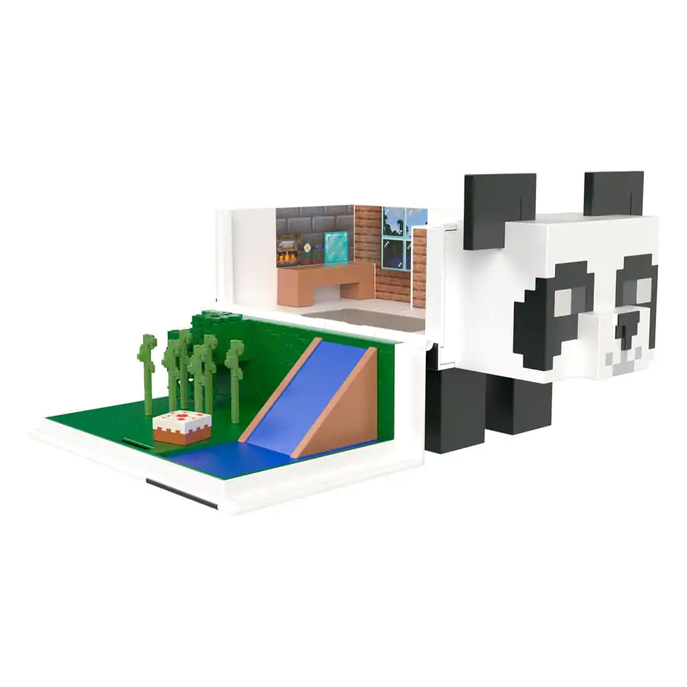 Minecraft Mob Head Minis Spielset Panda Playhouse termékfotó