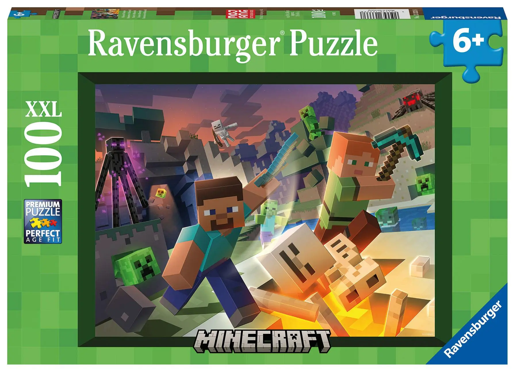 Minecraft Jigsaw Monster Minecraft (100 pieces) termékfotó