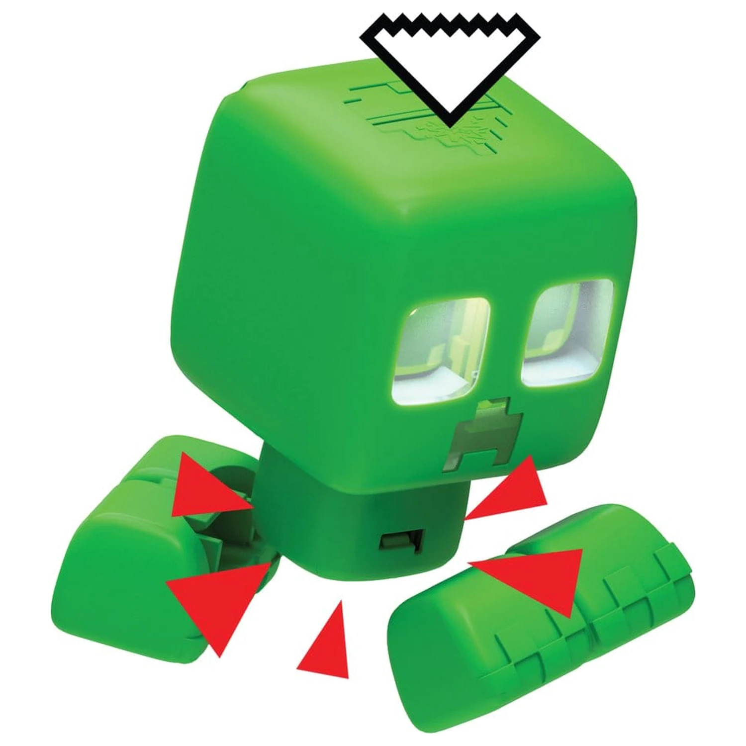 Minecraft My Pet Creeper interaktív figura 14 cm termékfotó