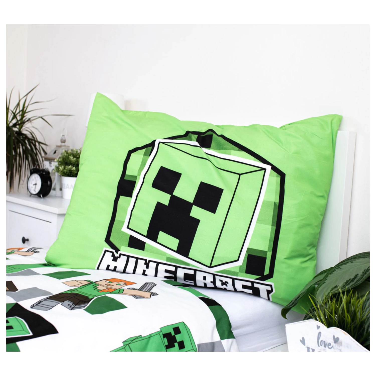 Minecraft Out of the Box mikroszálas ágyneműhuzat  termékfotó