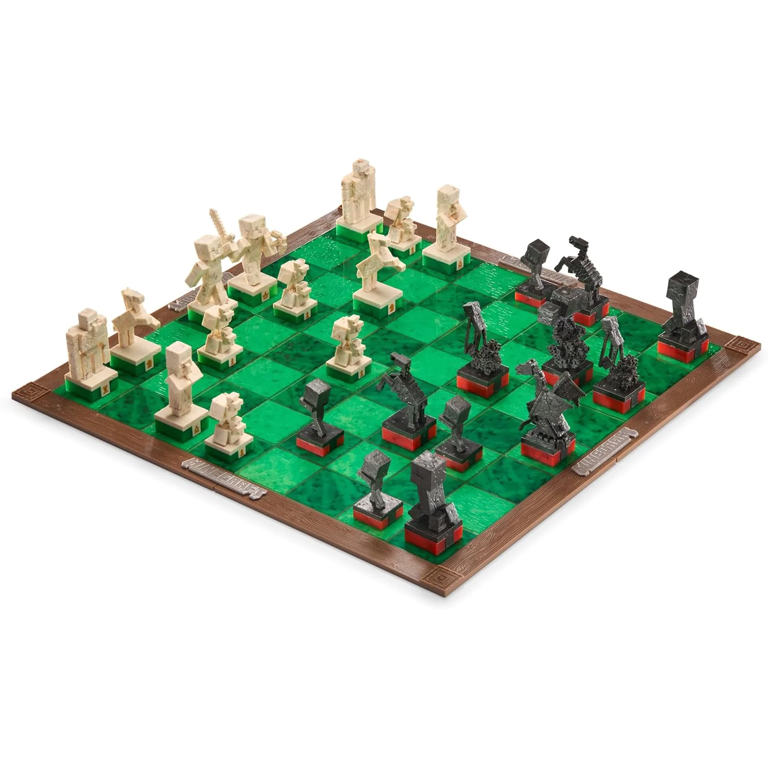 Minecraft Overworld Heroes vs. Hostile Mobs sakk készlet termékfotó