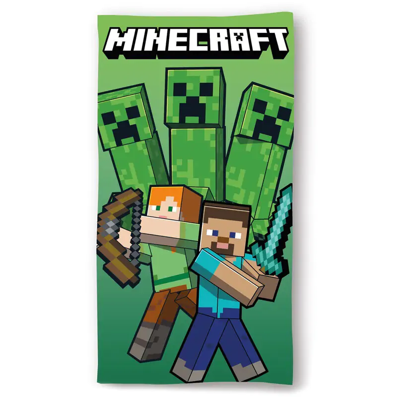 Minecraft cotton beach towel termékfotó