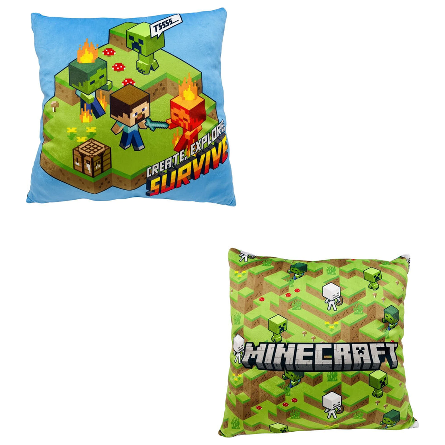 Minecraft párna termékfotó