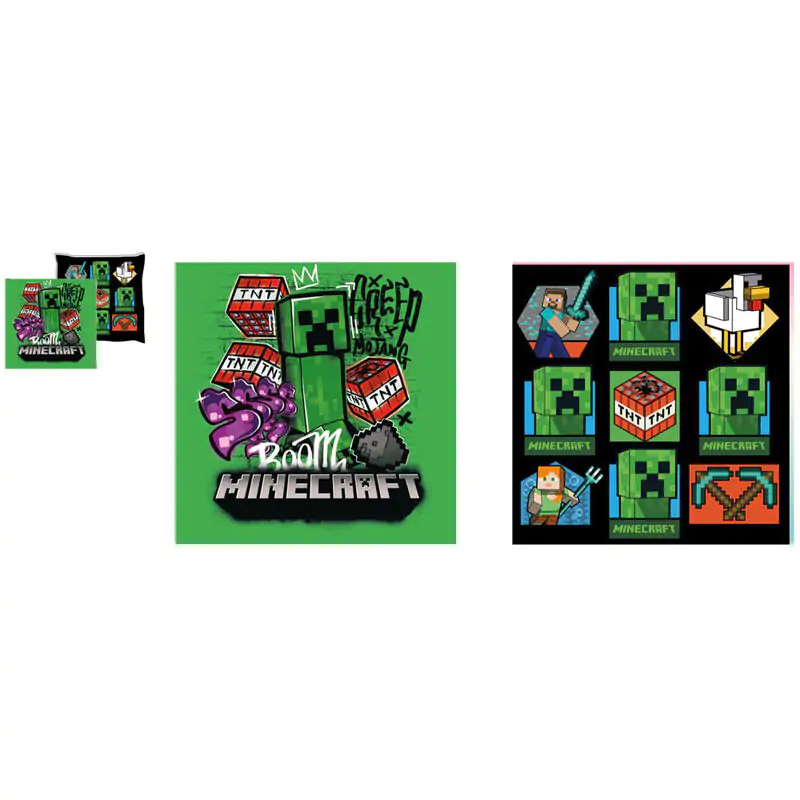 Minecraft párna termékfotó