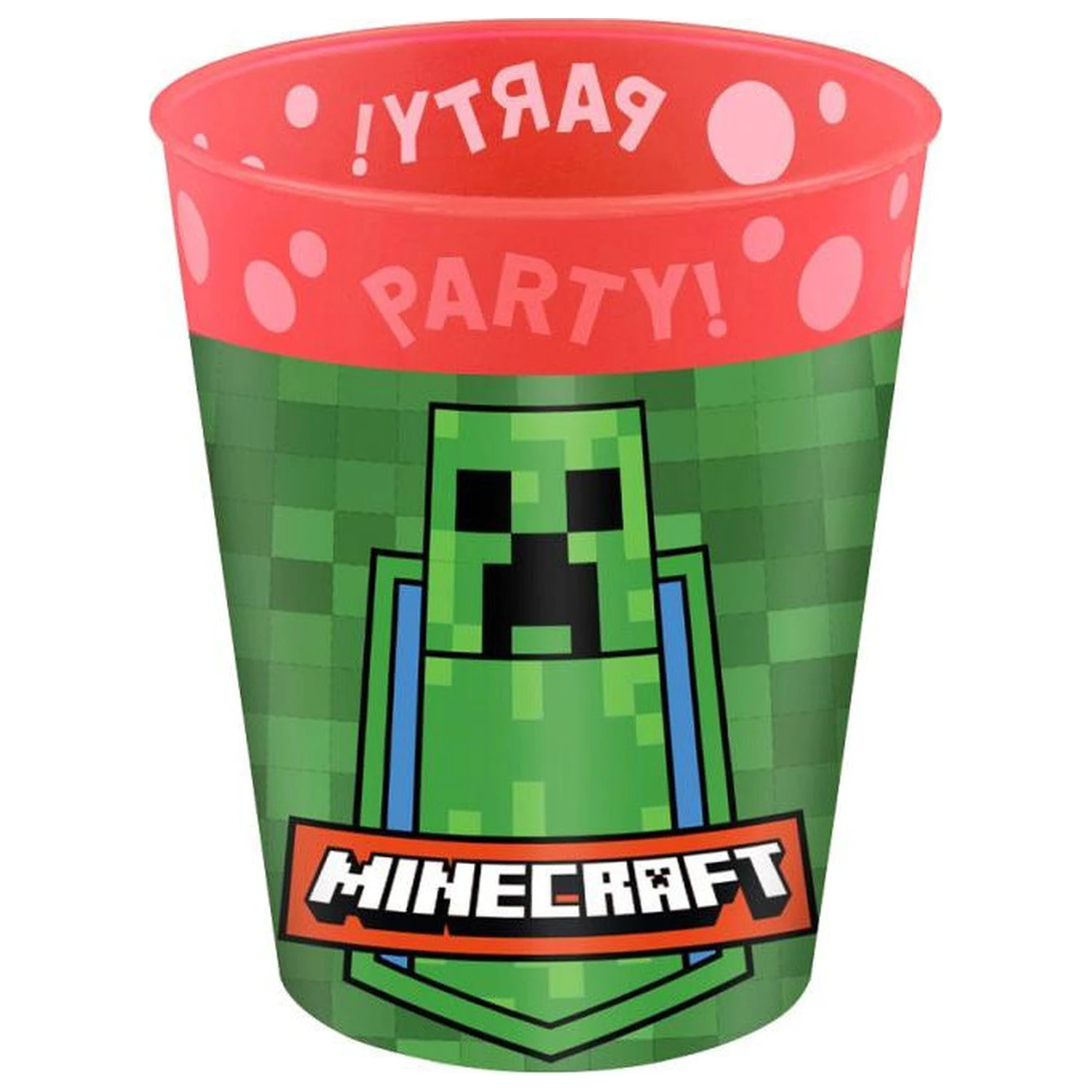 Minecraft Party micro prémium műanyag pohár szett 4 db-os 250 ml termékfotó