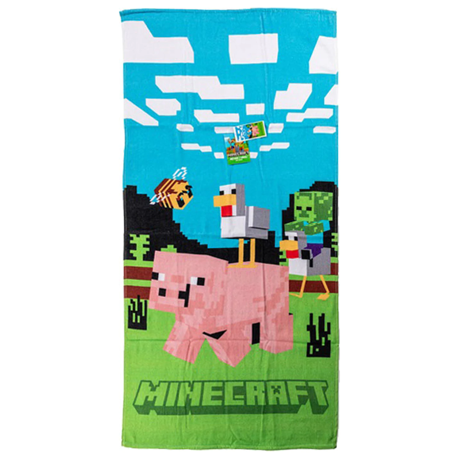 Minecraft Piggy Ride törölköző  termékfotó