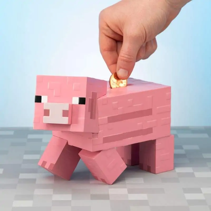 Minecraft Spardose Schwein termékfotó