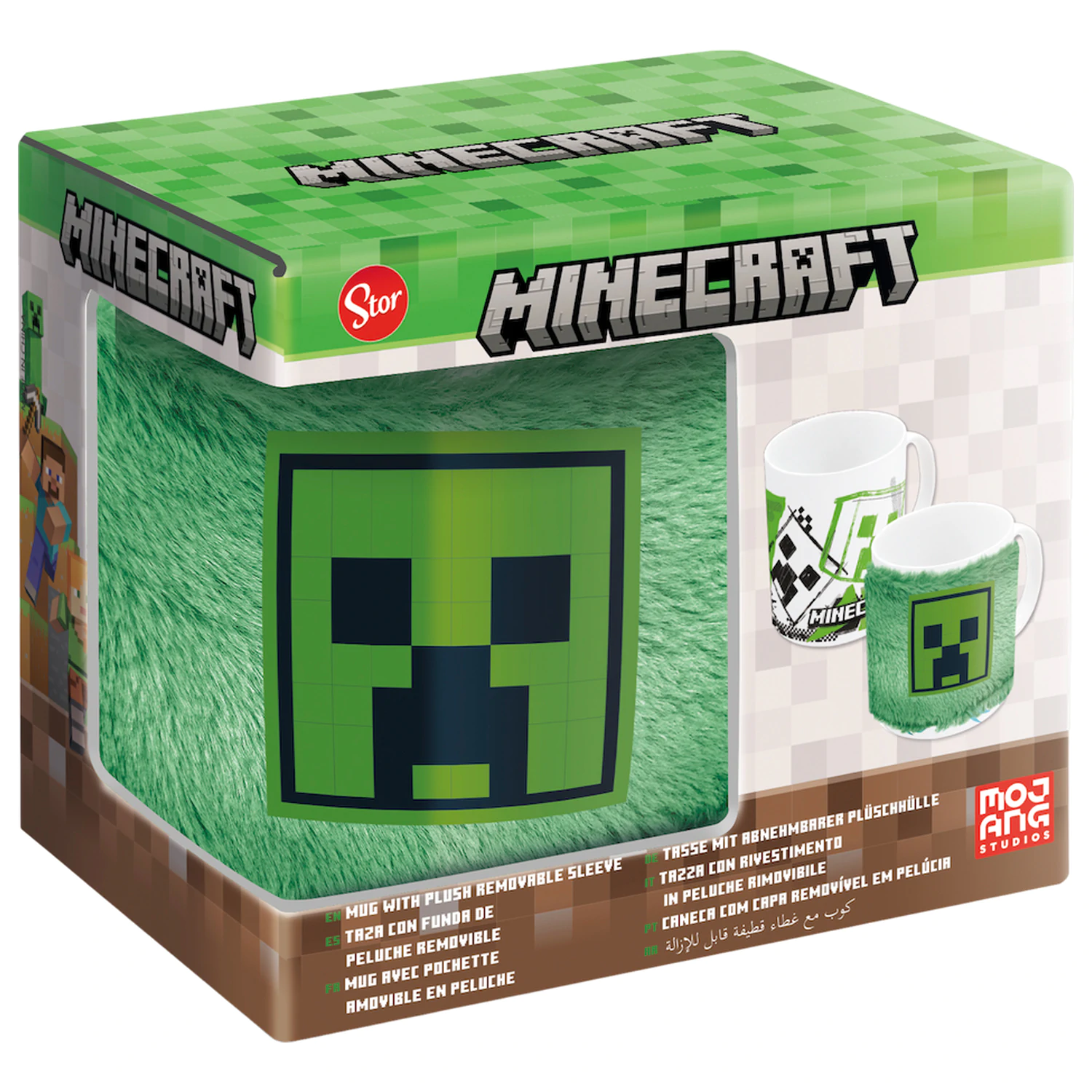 Minecraft plüss Sleeve bögre 325ml termékfotó