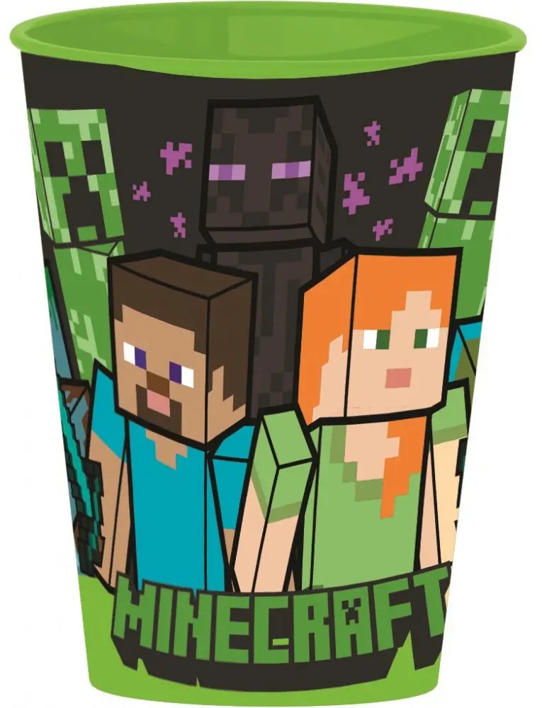 Minecraft pohár, műanyag 260 ml termékfotó