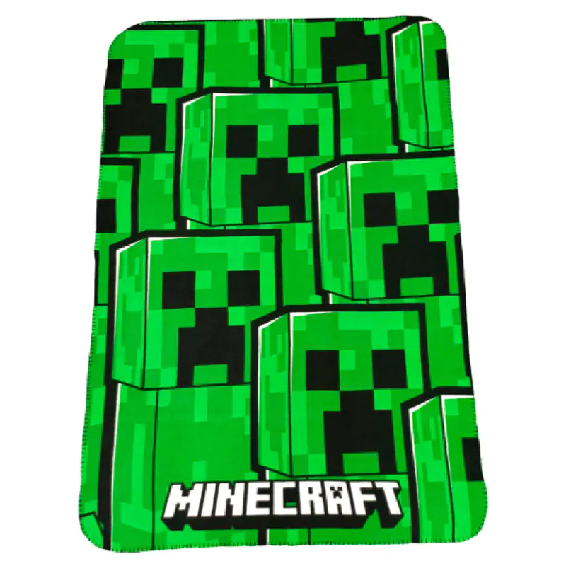 Minecraft polár pléd takaró termékfotó