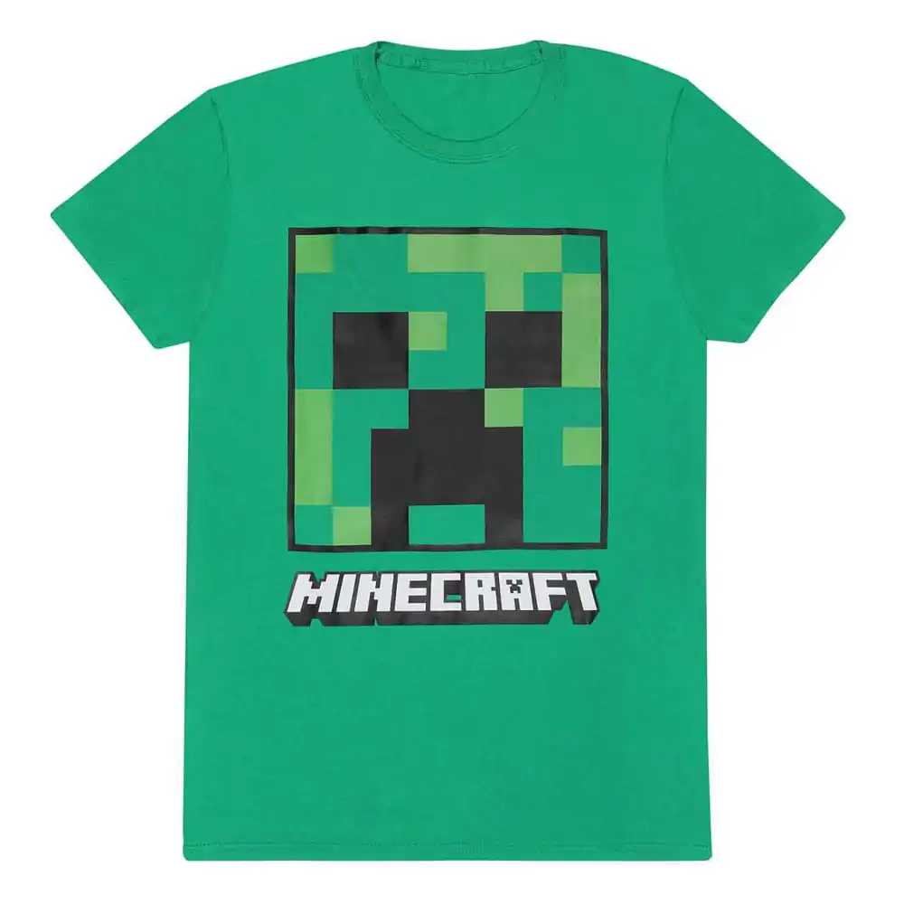 Minecraft Creeper Face póló termékfotó