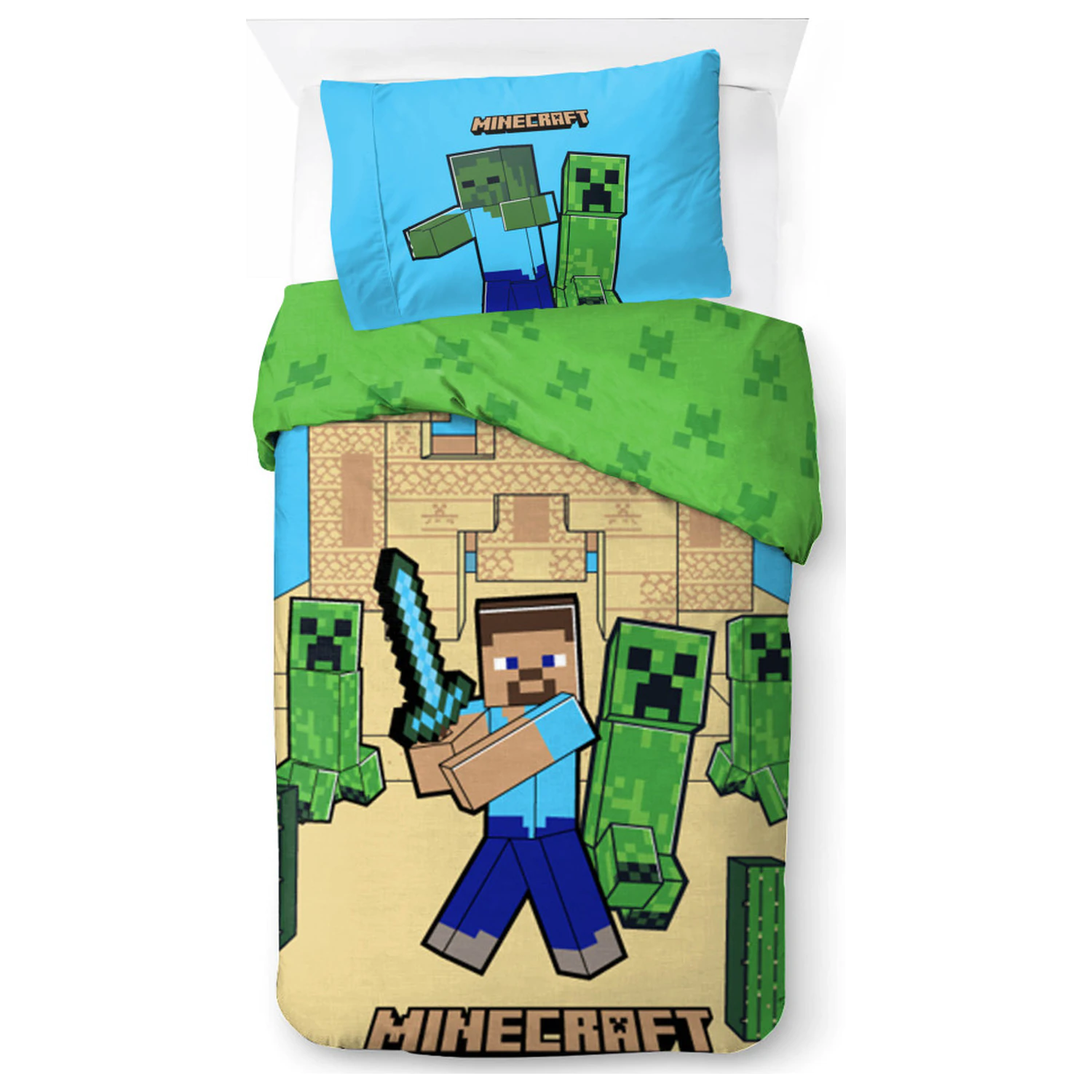 Minecraft Sand Castles ágyneműhuzat  termékfotó